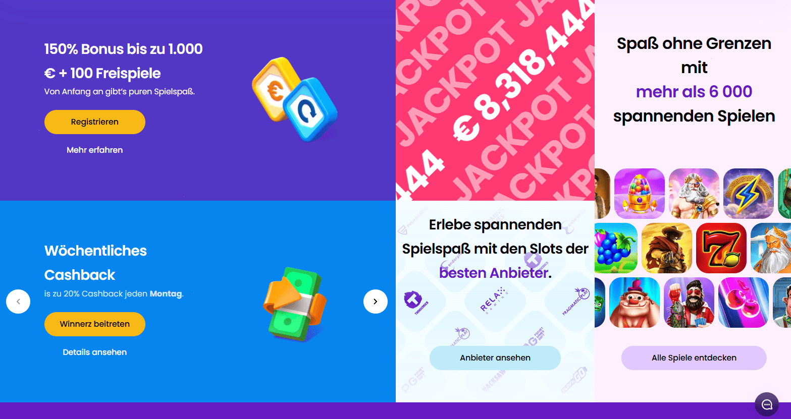 Winnerz Casino – Übersicht der Spiele und verfügbaren Boni